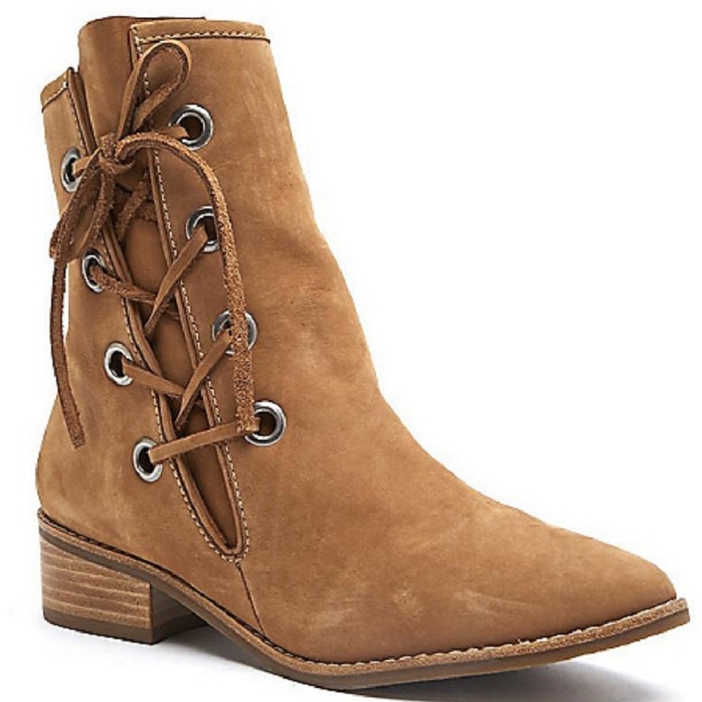 Matisse tan booties